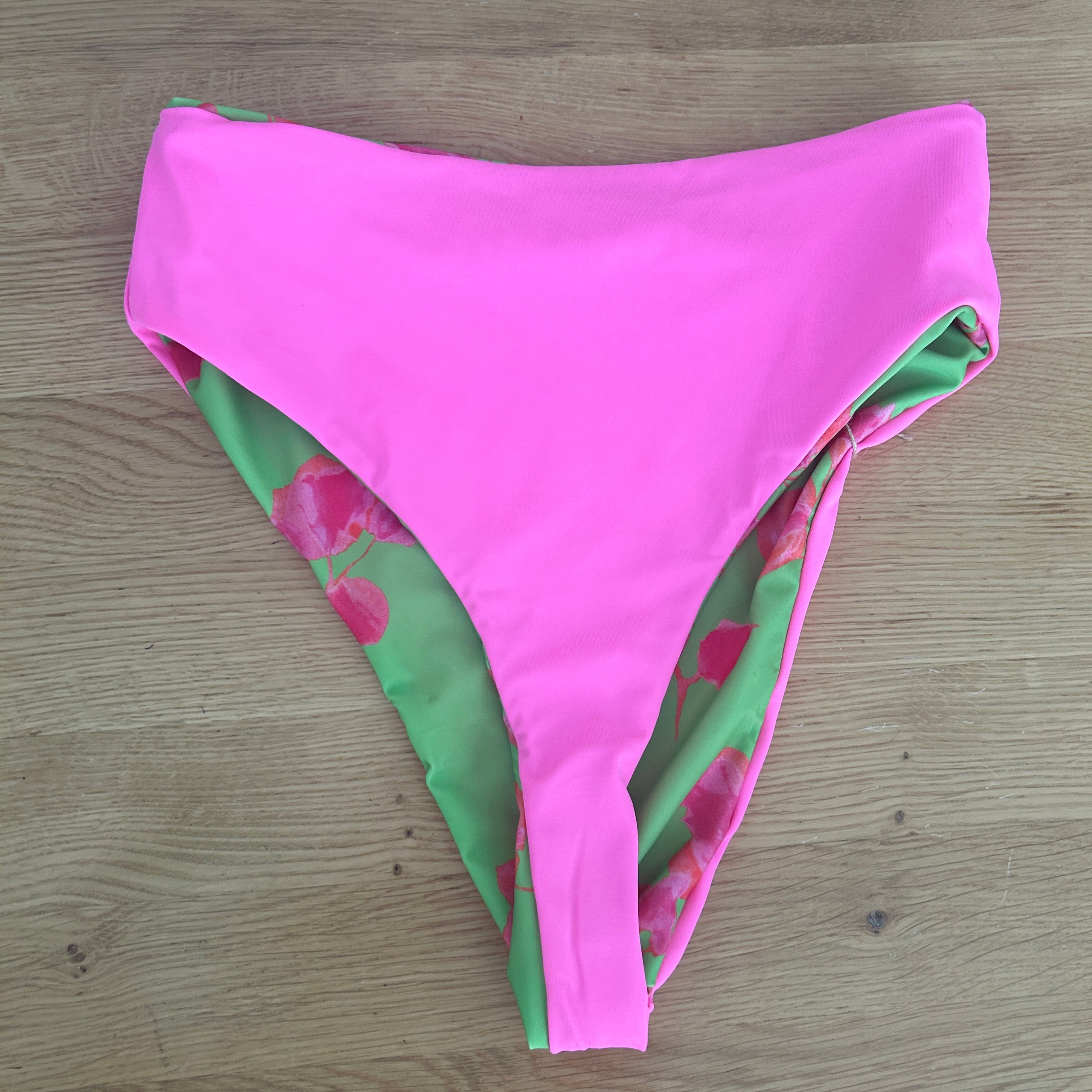 Bougainvillea High Waisted Bikini Bottom - Sample