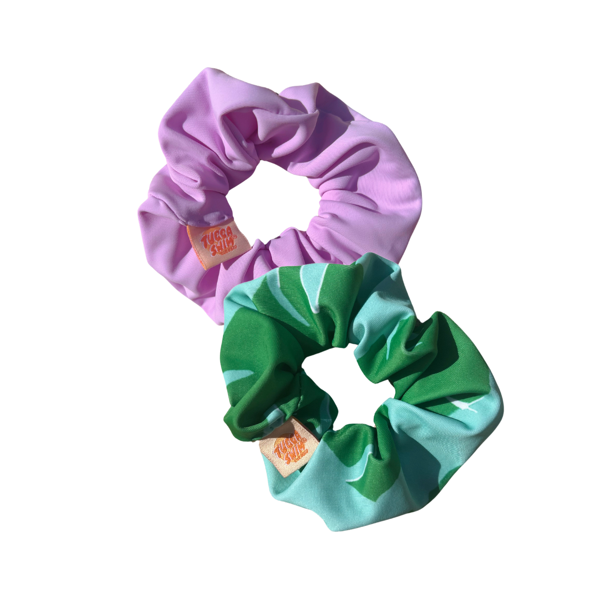 Scrunchie Pack - Lilac & Banana Leaf