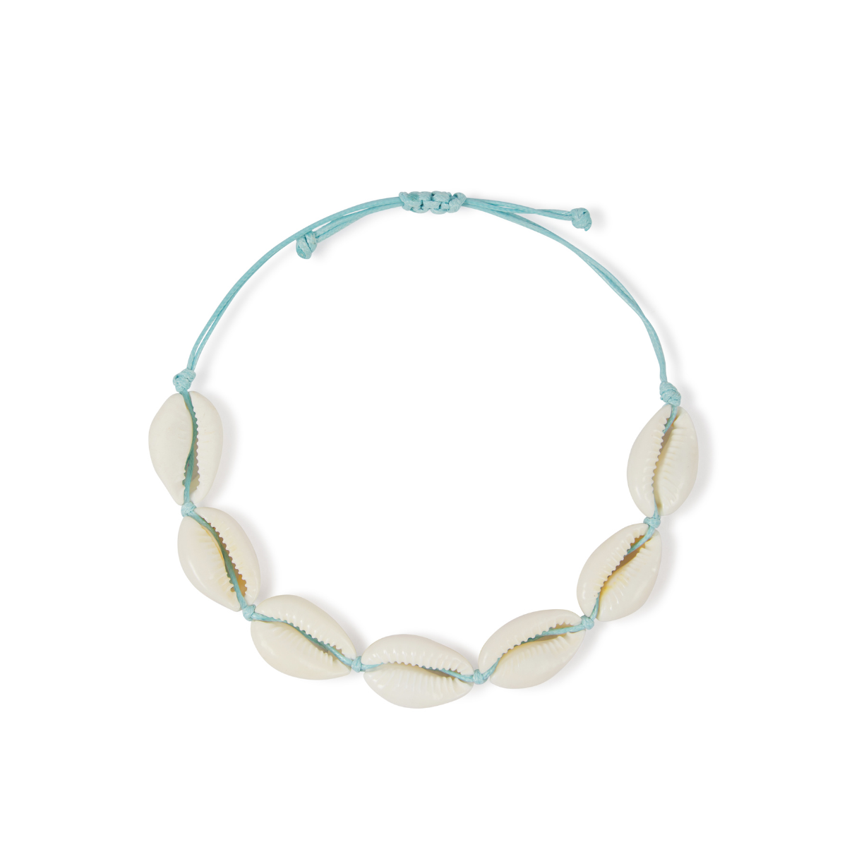 Ses Salines Shell Anklet - Blue