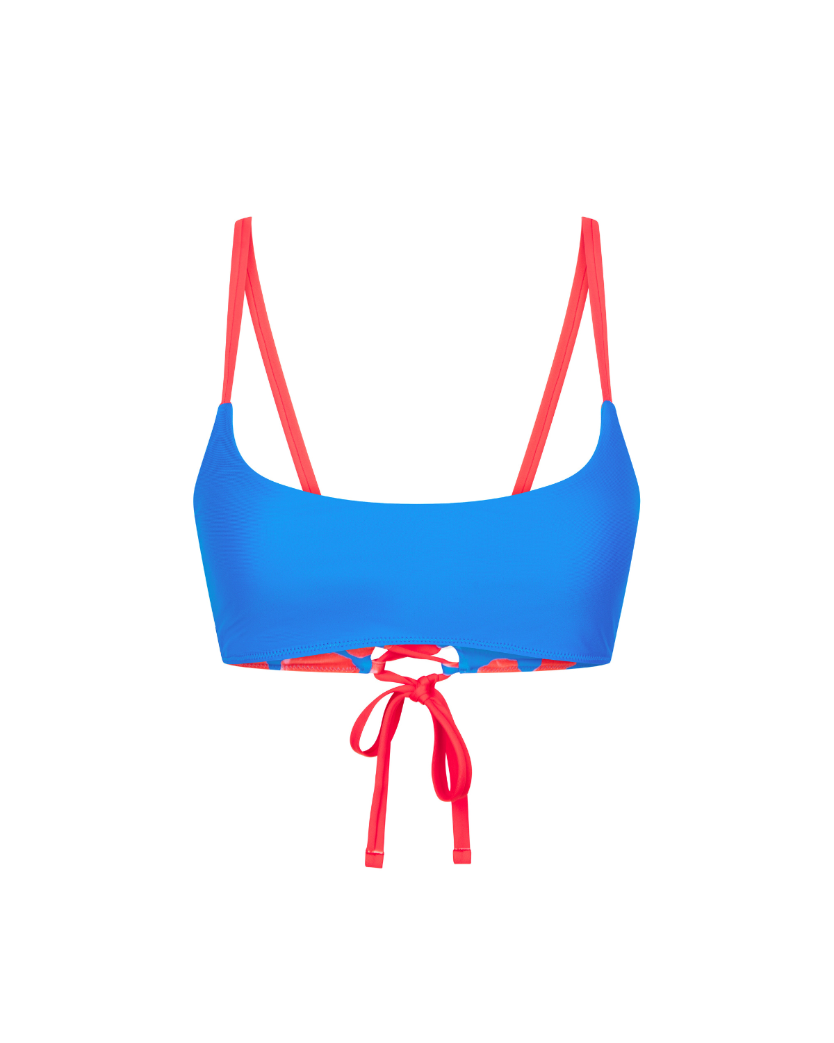 Hibiscus Surf Reversible Bikini Top