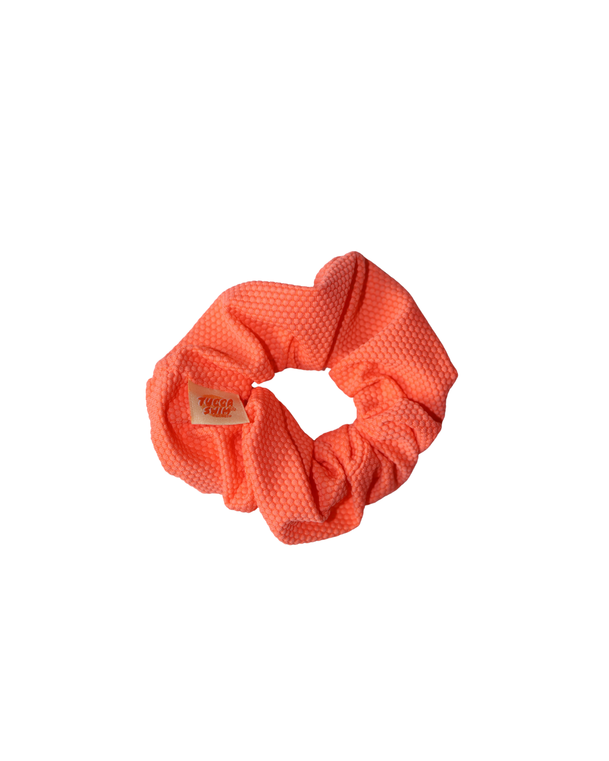 Hair Scrunchie - Ibiza Orange