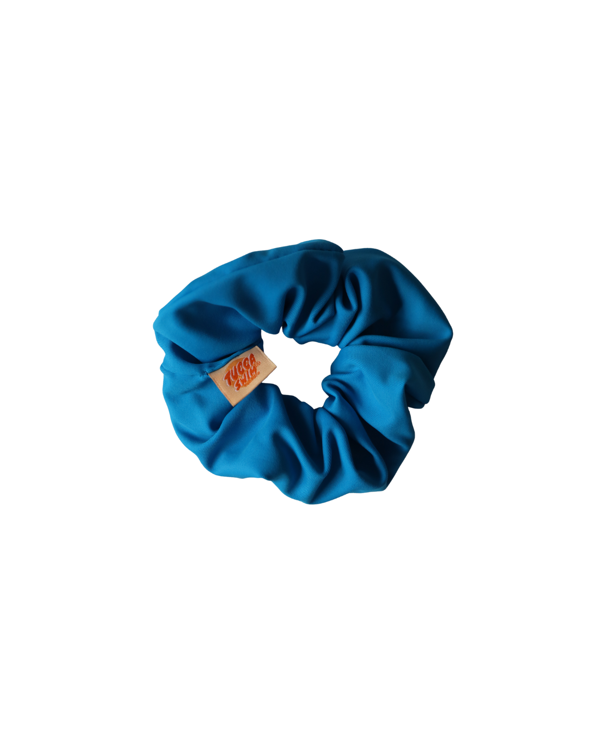 Hair Scrunchie - Hibiscus Blue