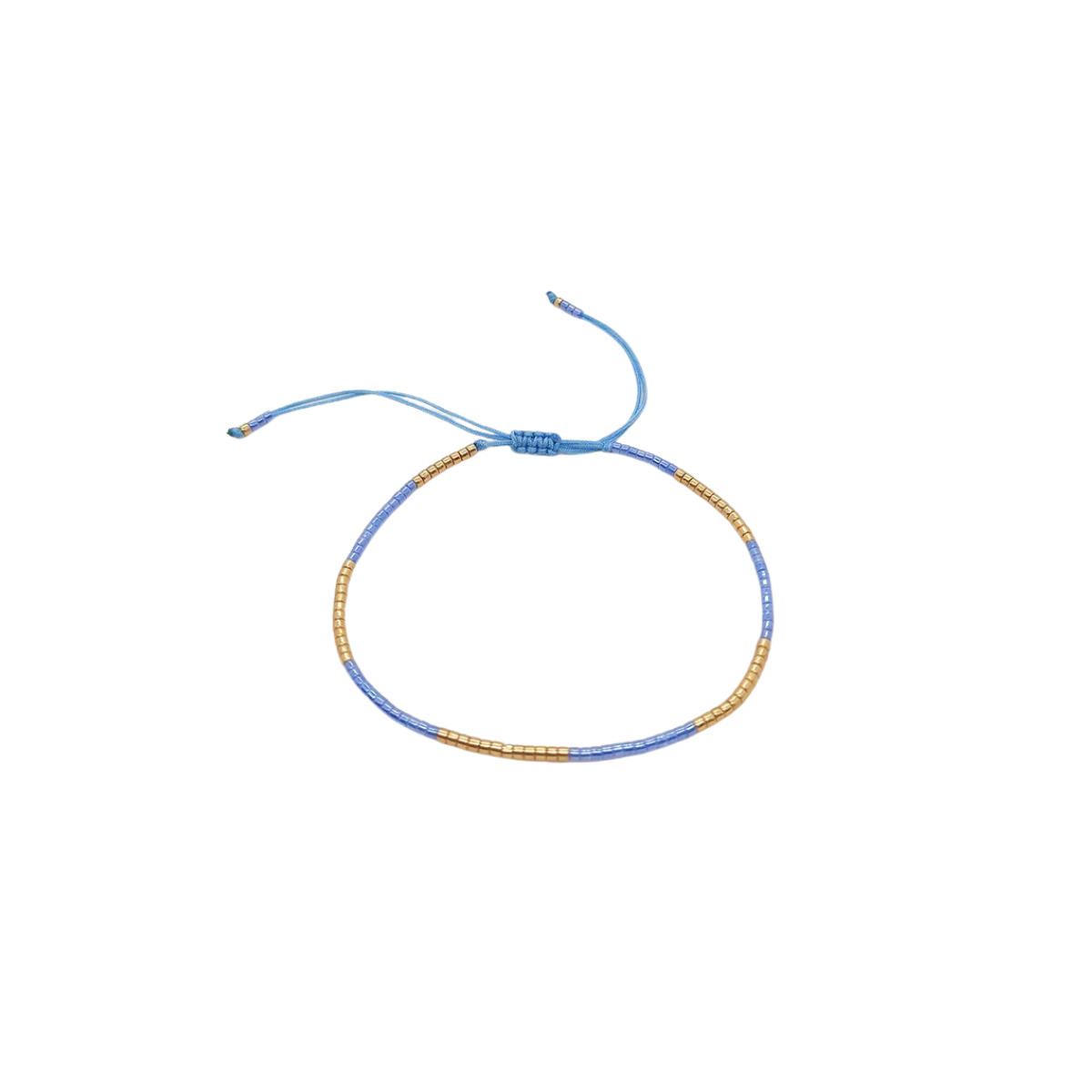 Ibiza Bracelet - Blue & Gold