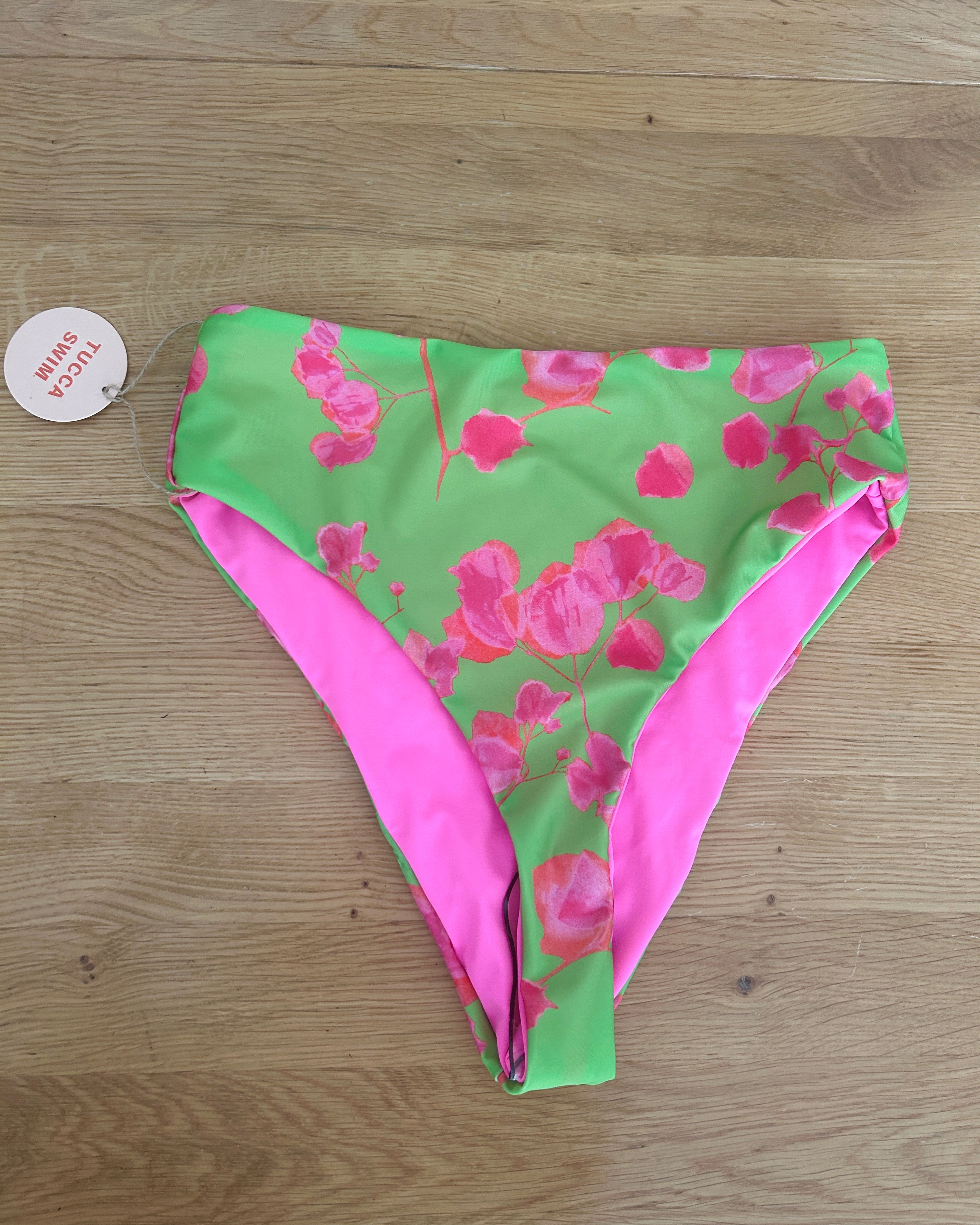 Bougainvillea High Waisted Bikini Bottom - Sample