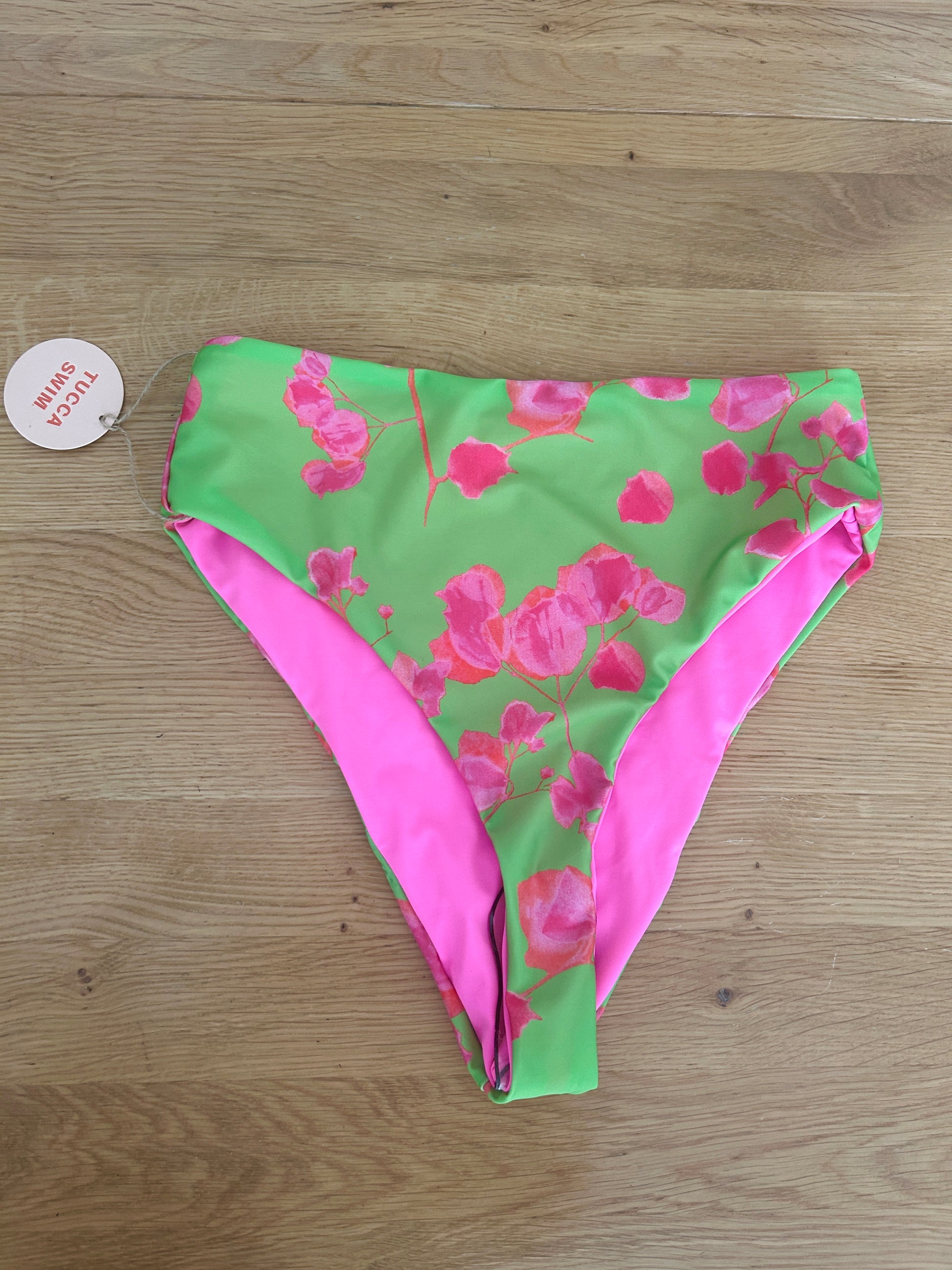 Bougainvillea High Waisted Bikini Bottom - Sample