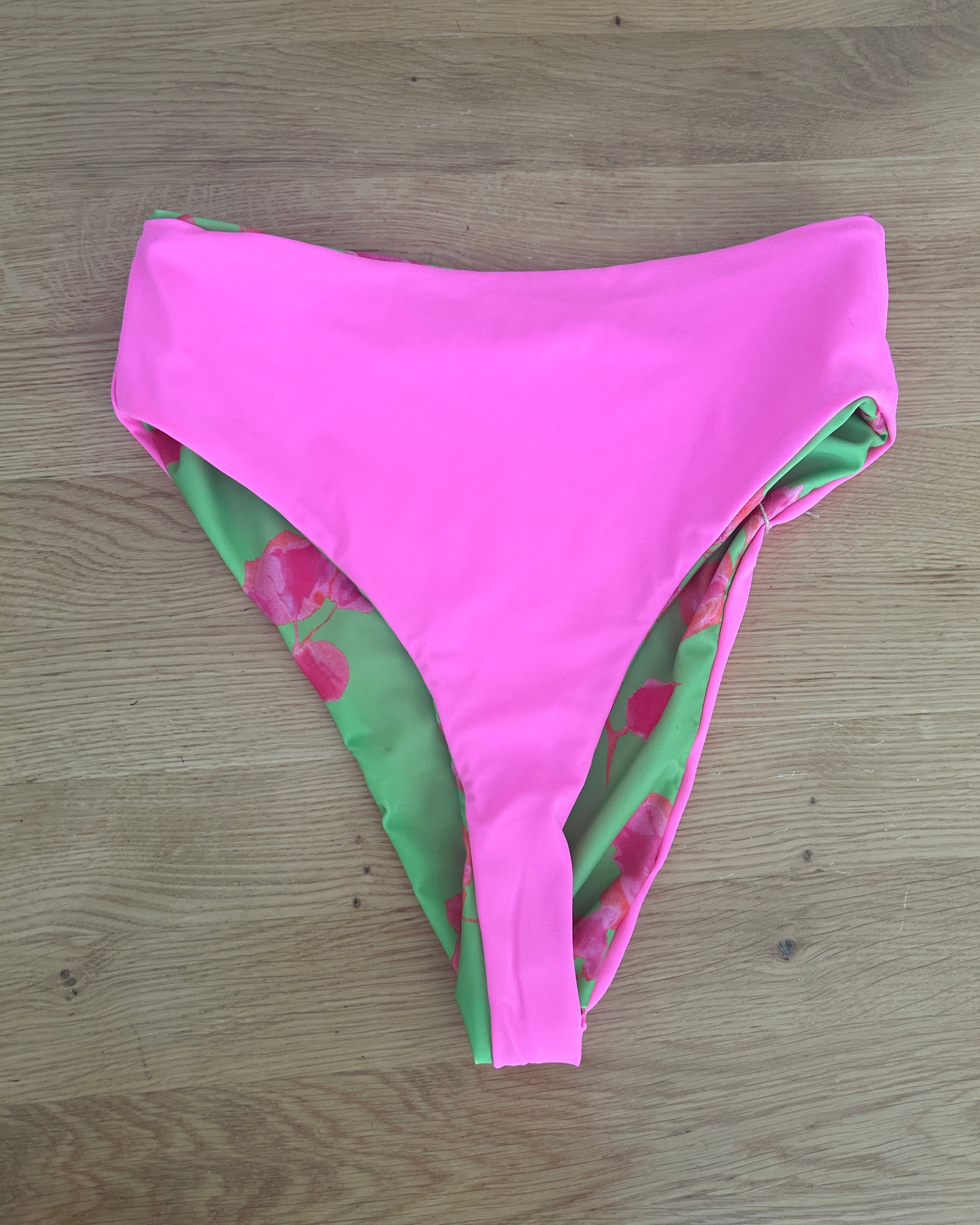 Bougainvillea High Waisted Bikini Bottom - Sample