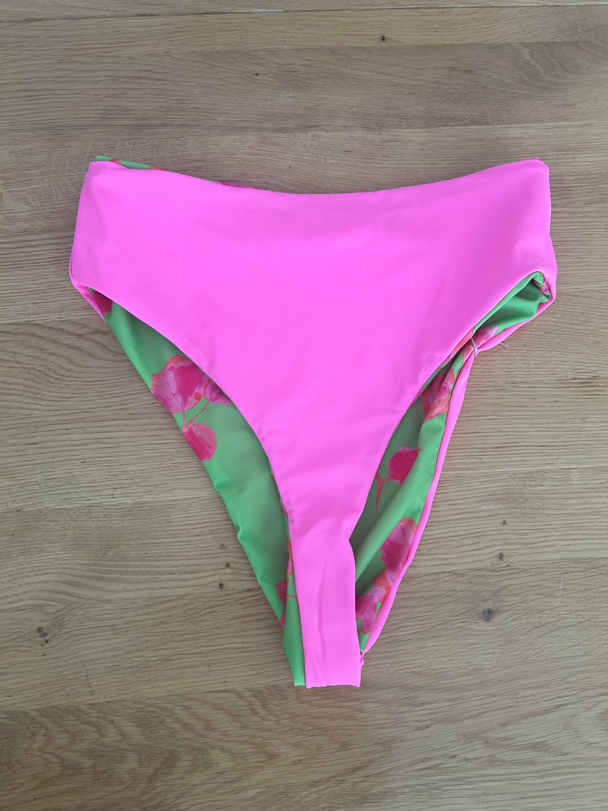 Bougainvillea High Waisted Bikini Bottom - Sample