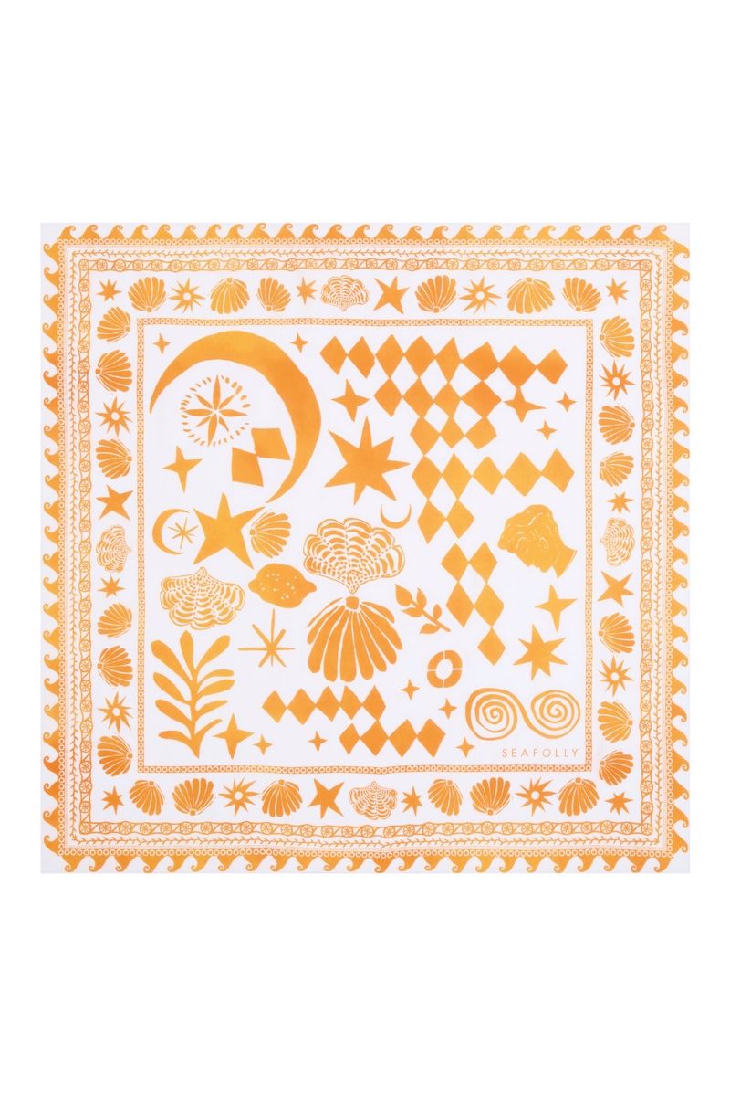 Seafolly Corfu Sarong - Tumeric
