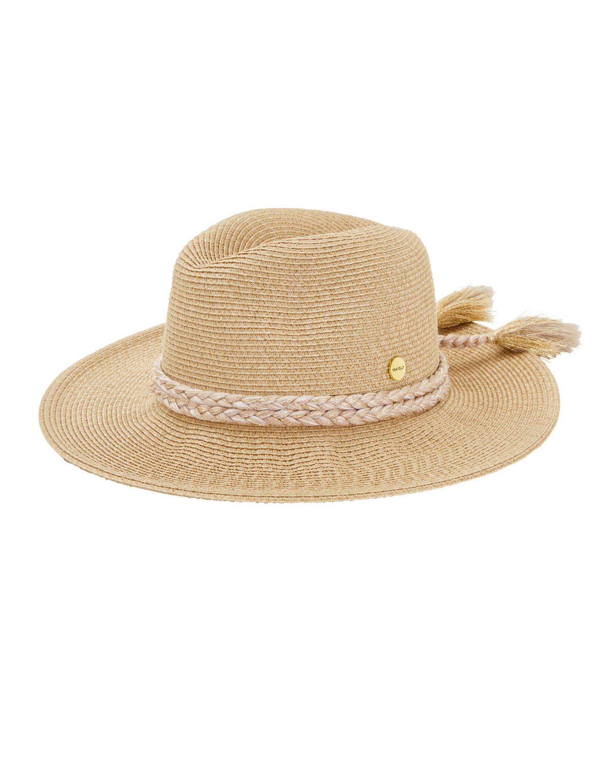 Seafolly Collapsable Fedora - Gold