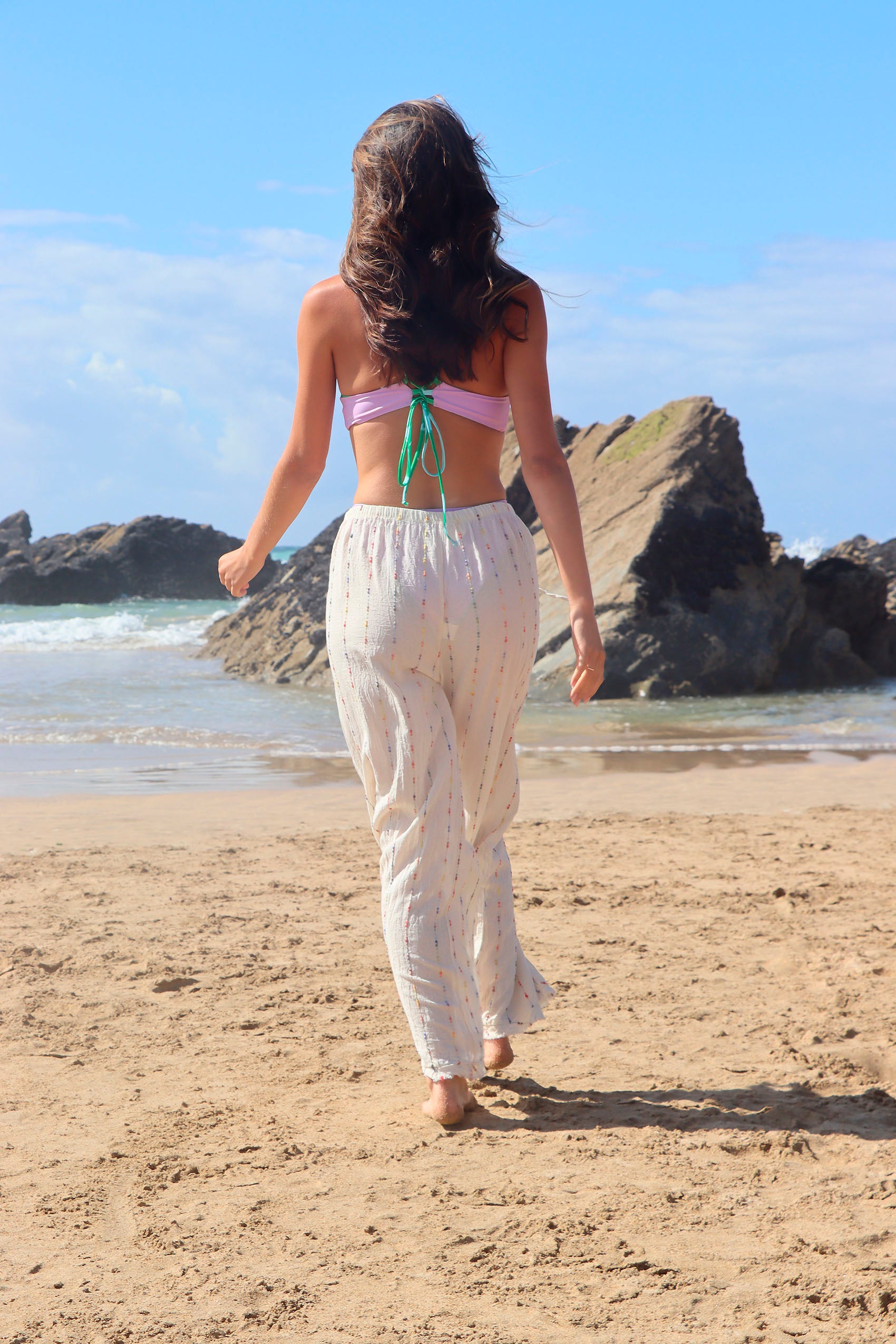 Santanyi Trouser - Ecru