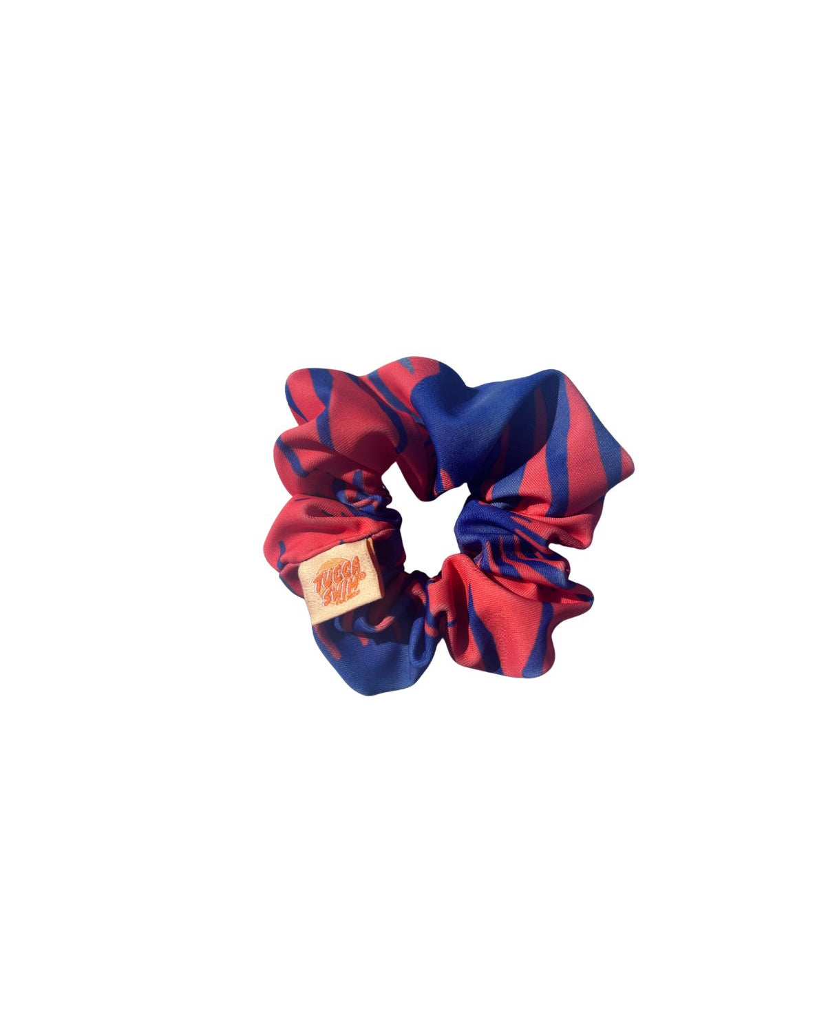 Hair Scrunchie - Ocean Coral