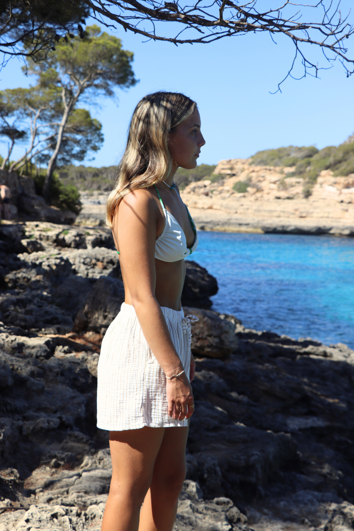 Petro Short - Sand Stripe