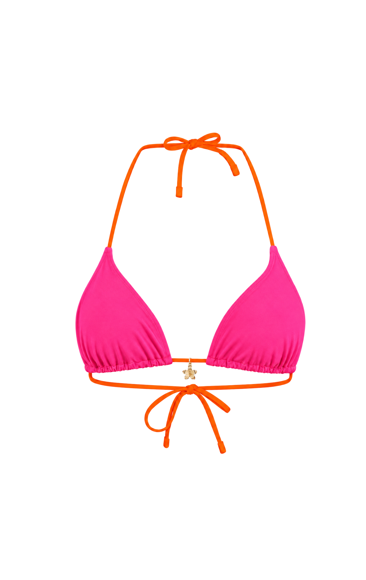 Hibiscus Heat Charm Bikini Top