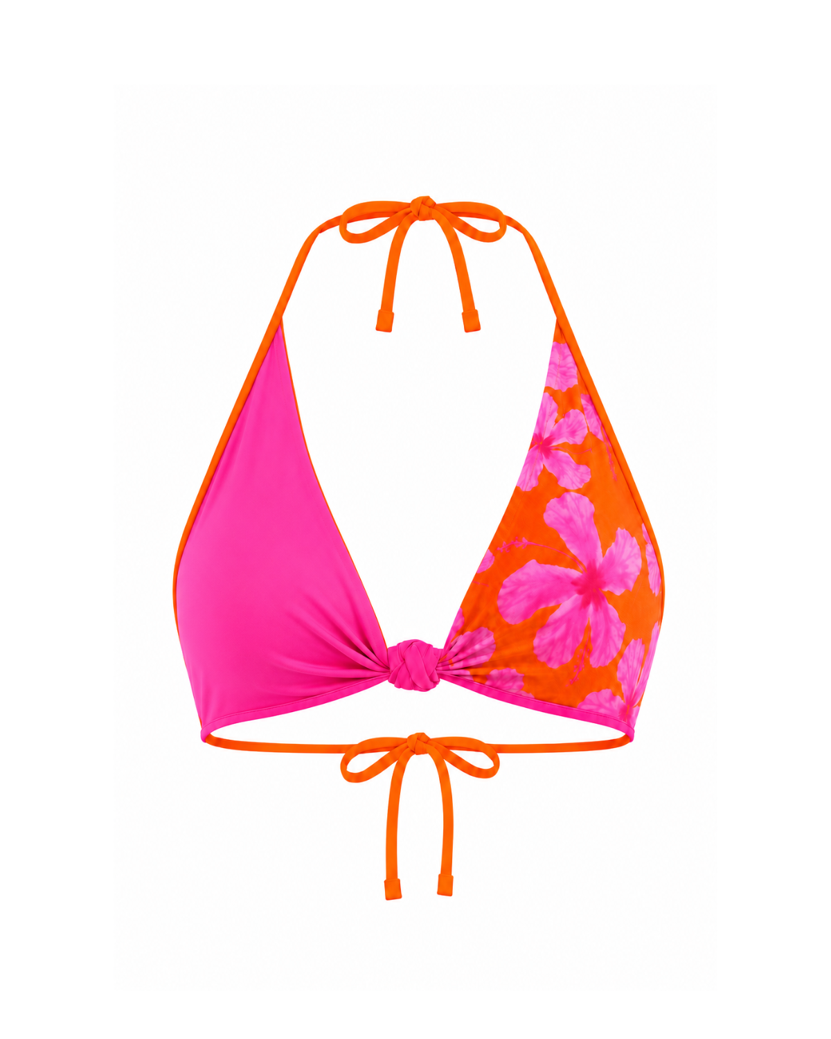 Hibiscus Heat Multiway Bikini Top