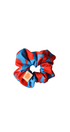 Hibiscus hair scrunchie