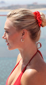 swimwear fabric scrunchie