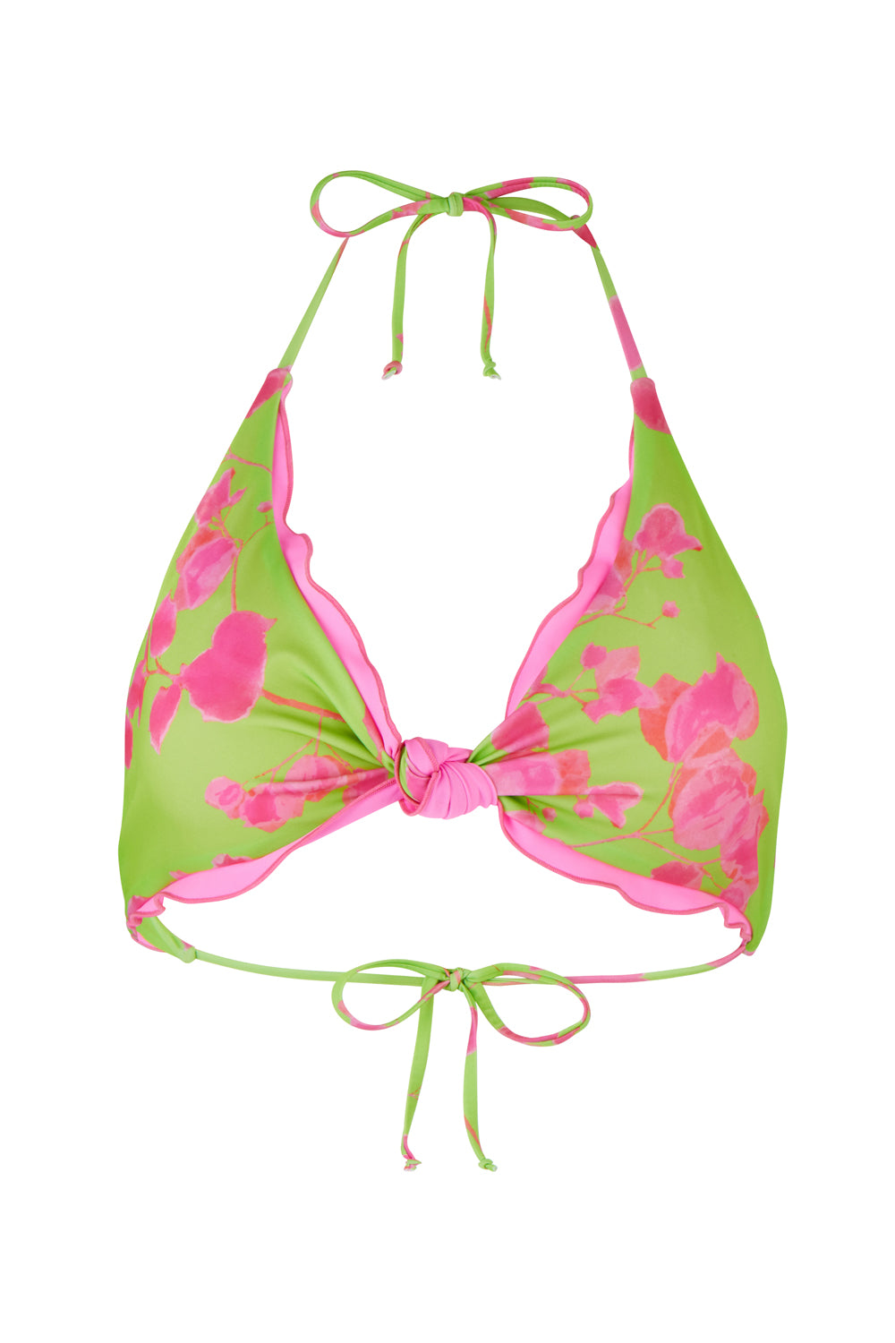 Bougainvillea Multi Frill Bikini Top